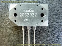 2SC2922 SI-N 180V 17A 200W SANKEN Orig.