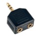 ADATTATORE SP. 3,5mm ST. 2 PR 3,5mm ST. GOLD ADATTATORE SP. 3,5mm ST. 2 PR 3,5mm ST. GOLD