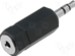 ADATTATORE SP 3,5mm ST / PR JACK 2,5mm ST AC025 ADATTATORE SP 3,5mm ST / PR JACK 2,5mm ST AC025