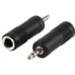 ADATTATORE SP 3,5mm ST / PR JACK 6,3mm ST AC005 ADATTATORE SP 3,5mm ST / PR JACK 6,3mm ST AC005