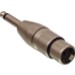 Adattatore XLR Femm Jack 6,3 mm Mono Adattatore XLR Femm Jack 6,3 mm Mono
