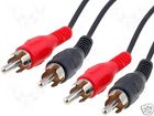 CAVO da 2 Spine RCA a 2 Spine RCA 5 Metri