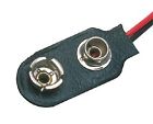 Connettore clip per BATT.9V con filo