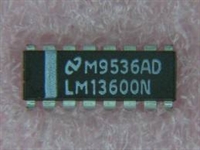 LM13600N - dual transcond. ampl. 16p