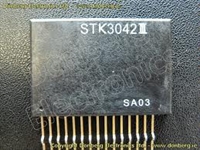 STK3042III   2x50w 43v power amp 20khz  